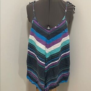 Arizona Jean Company Striped Camisole in Blue and Purple